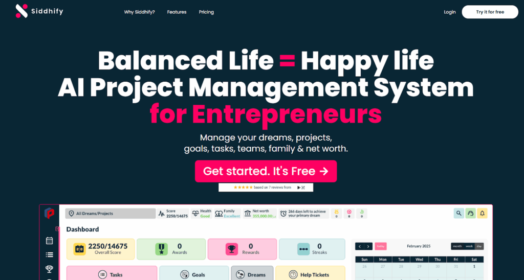 Siddhify - Balance Work and Life with AI